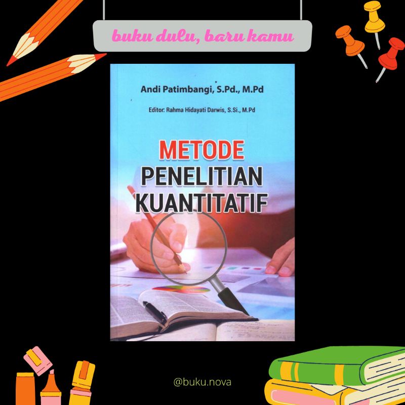 Jual Buku Metode Penelitian Kuantitatif | Shopee Indonesia