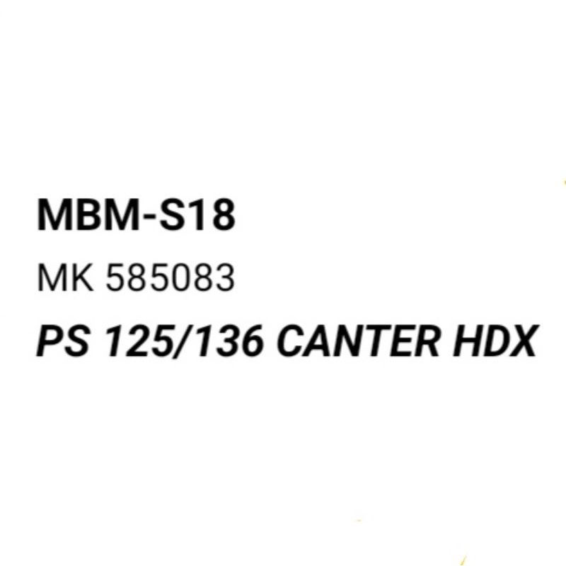 Jual BRAKE MASTER REM ATAS CANTER 136 HDX HDL CANTER EURO 4 MK585083 ...