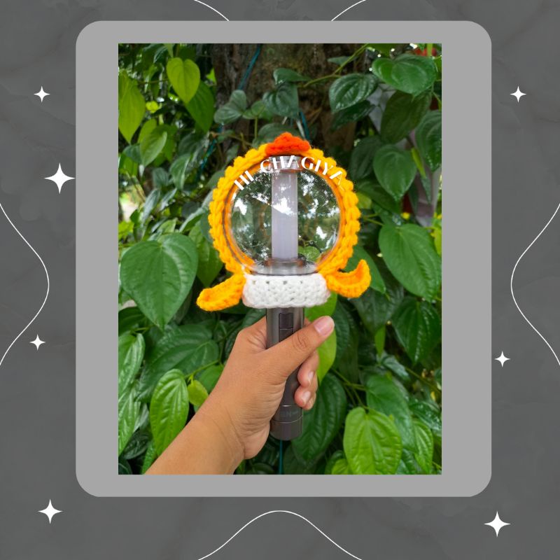 Jual Head Cover Lightstick ENHYPEN / aksesoris lightstick rajut/ custom ...