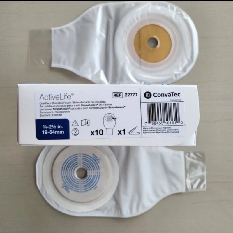 Jual Convatec Colostomy Bag Active Life 22771 / Kantong Kolostomi 22771 ...