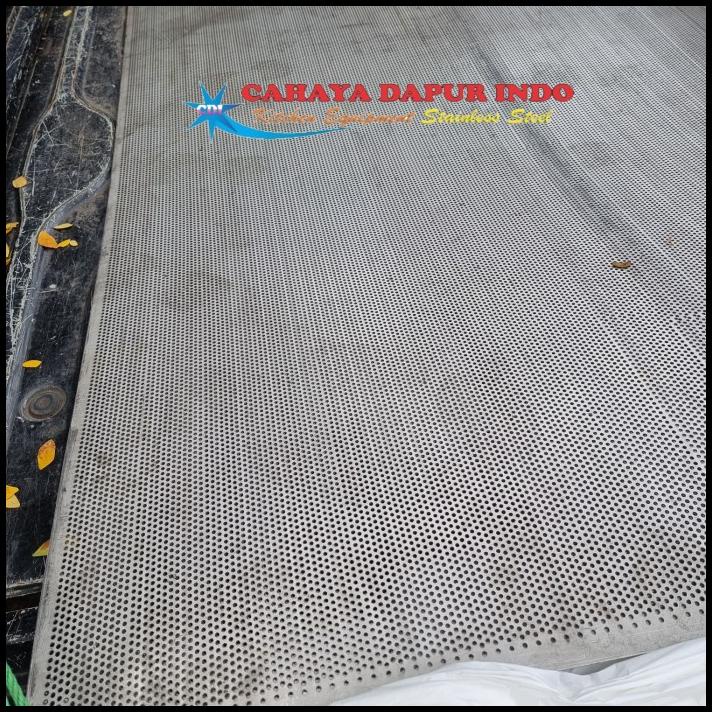 Jual Promo Perforated Screen 3Mm 201 - Plat Stainles 201 Tebal 2Mm ...