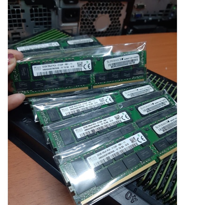Jual Memory ram server Ecc Reg 32Gb2RX4 PC4-2133P DDR4 For pc server ...