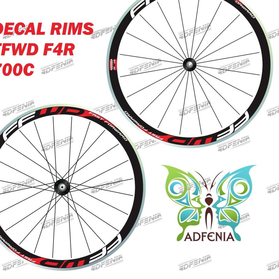 Jual ௹ Stiker FFWD F4R lebar stiker 3 cm Sticker Decal Rim Rims Velg ...