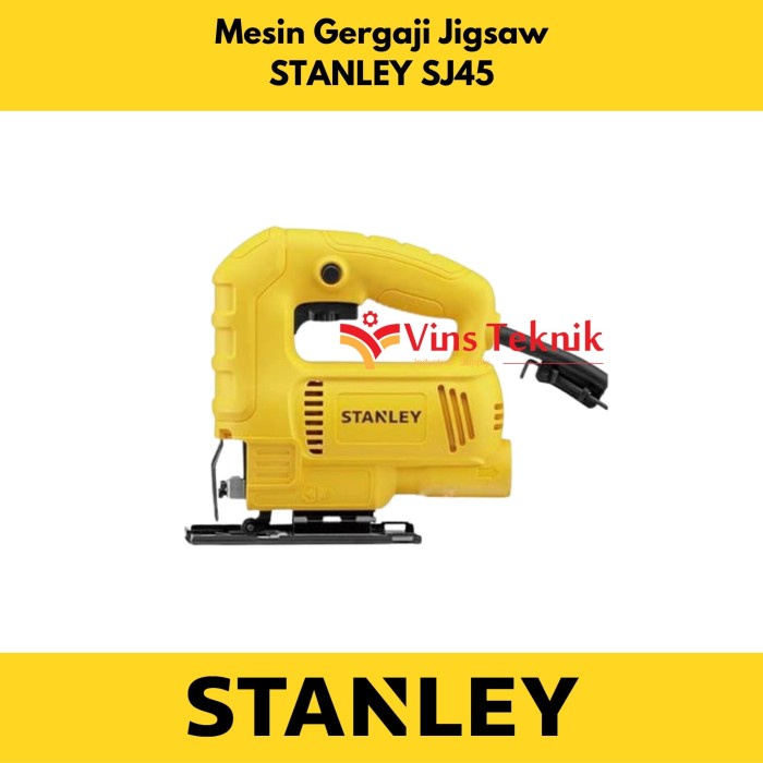 Jual Mesin Gergaji Jigsaw Jigsaw Sj45 Stanley Sj 45 450Watt | Shopee ...