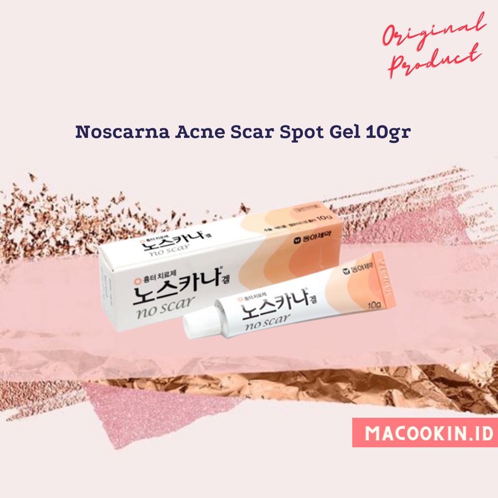 Jual [NEW PACKAGING] Noscarna Gel for Acne Scar Keloid 10gr 20gr