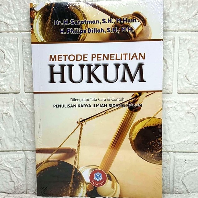 Jual Buku METODE PENELITIAN HUKUM Dilengkapi Tata Cara Dan Contoh ...