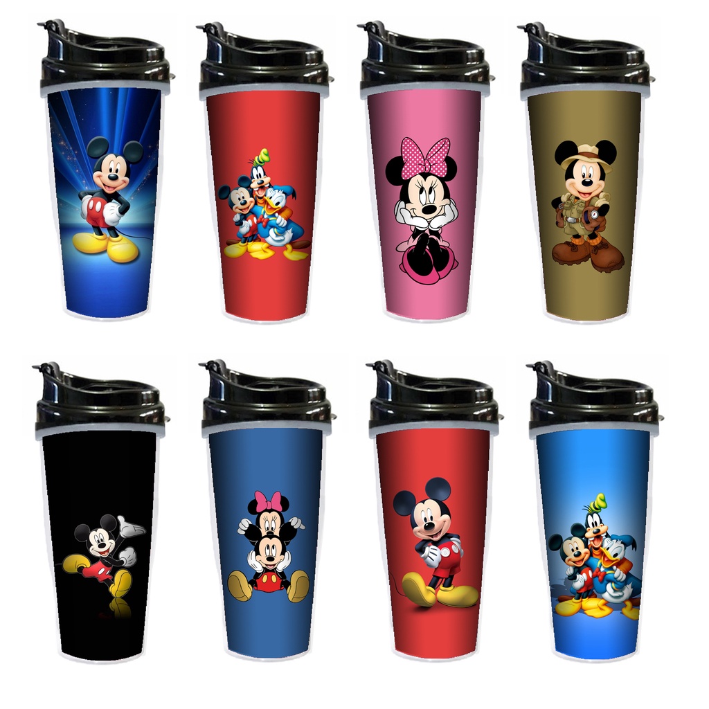 Jual Tumbler Custom Kartun Mickey Mouse & Minie Mouse / Tumbler Custom ...