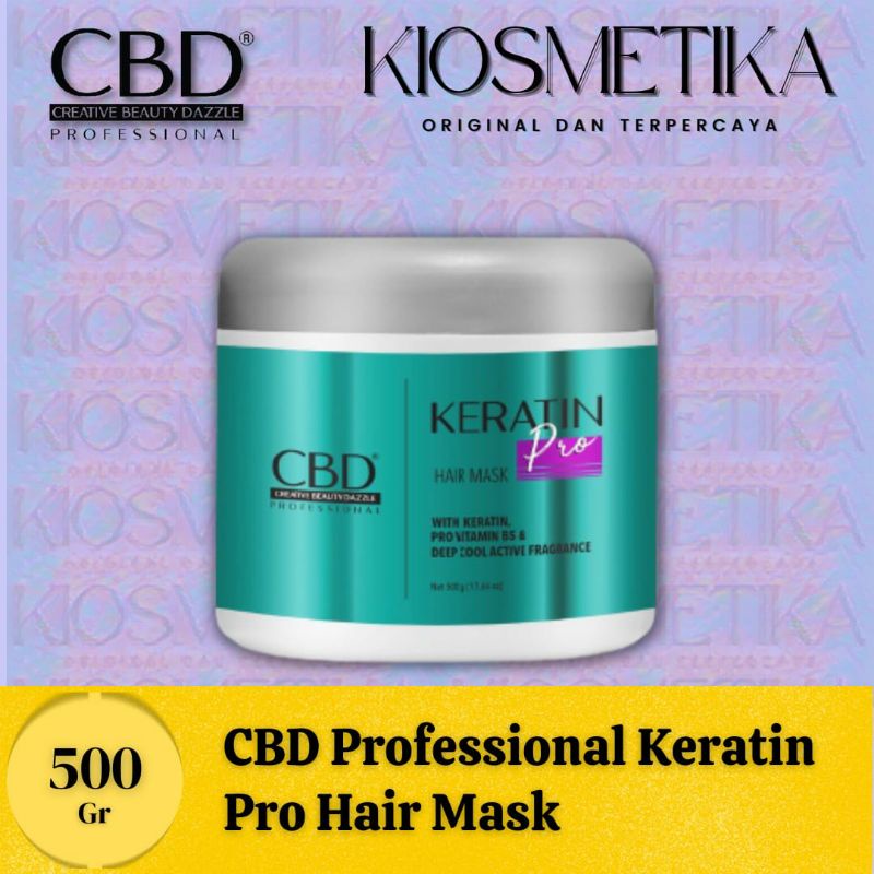 Jual CBD Professional Keratin Pro Hair Mask Hair Spa Masker Rambut ...