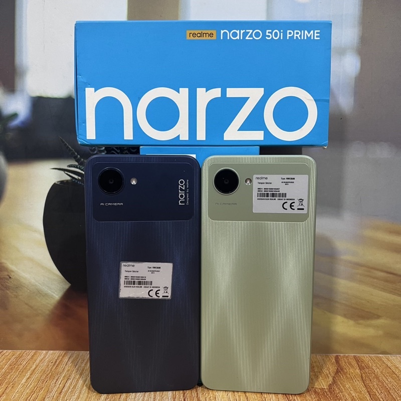 Jual REALME NARZO 50i PRIME 3/32 4/64 SECOND FULLSET | Shopee Indonesia