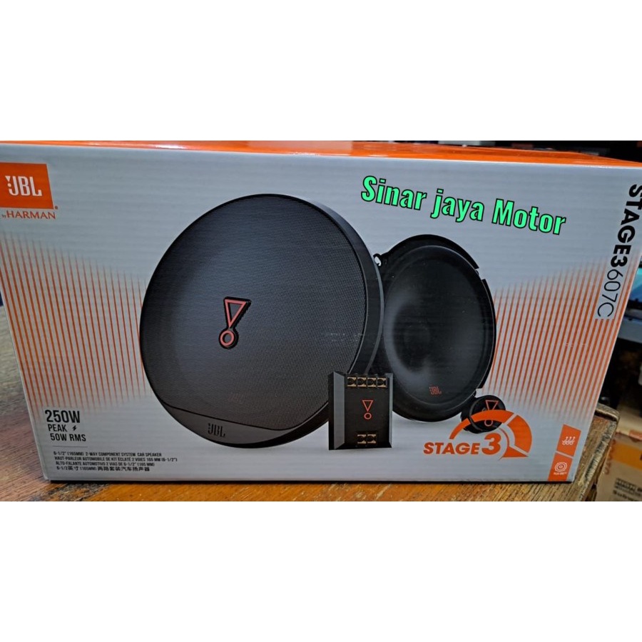 JBL STAGE3 607C 16,5cm-es 2 utas koaxiális hangszóró szett | HiFi szaküzlet & webshop