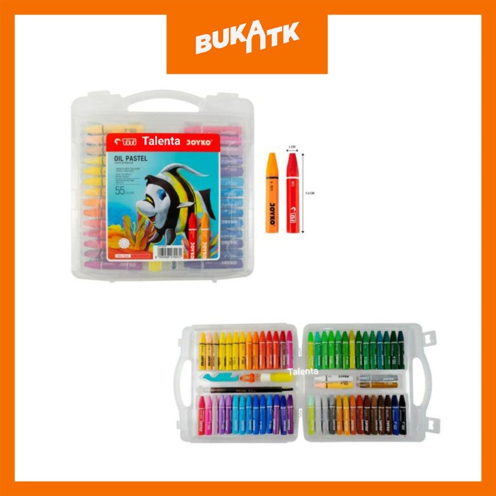 Jual OIL PASTEL CRAYON UTK MEWARNAI TITI ISI 55 WRN JOYKO' Shopee
