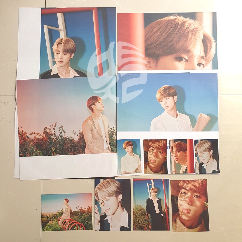 Jual [READY] BTS Jin Jimin Hybe Insight Merch Sharing Photocard ...
