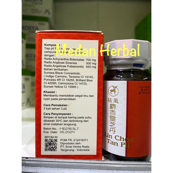 Jual lin chee tan - Lincheetan - ( rematik & nyeri sendi) | Shopee ...