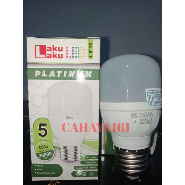 Jual Lampu Led Bulb T Kapsul Laku Laku Platinum Watt Shopee Indonesia