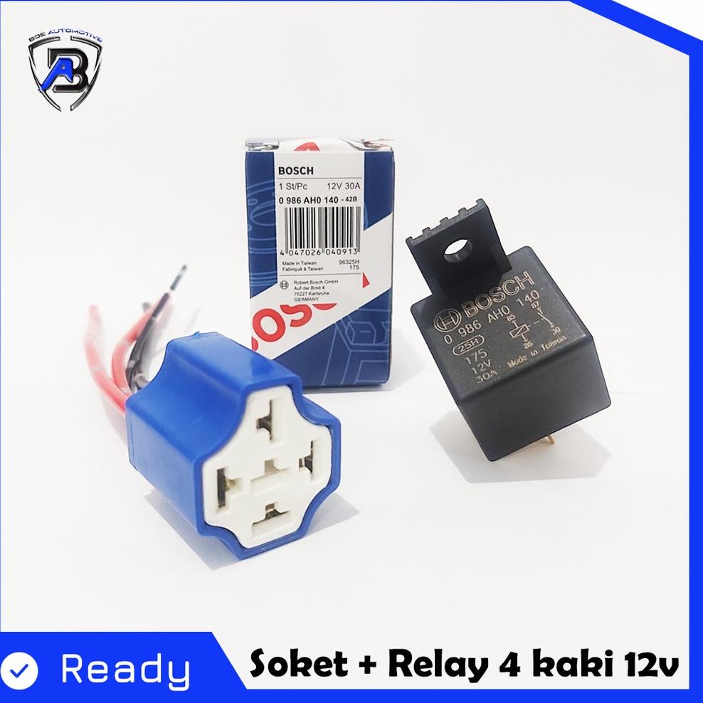 Jual Kode Q Soket Relay Keramik Relay Bosch Kaki V Relay