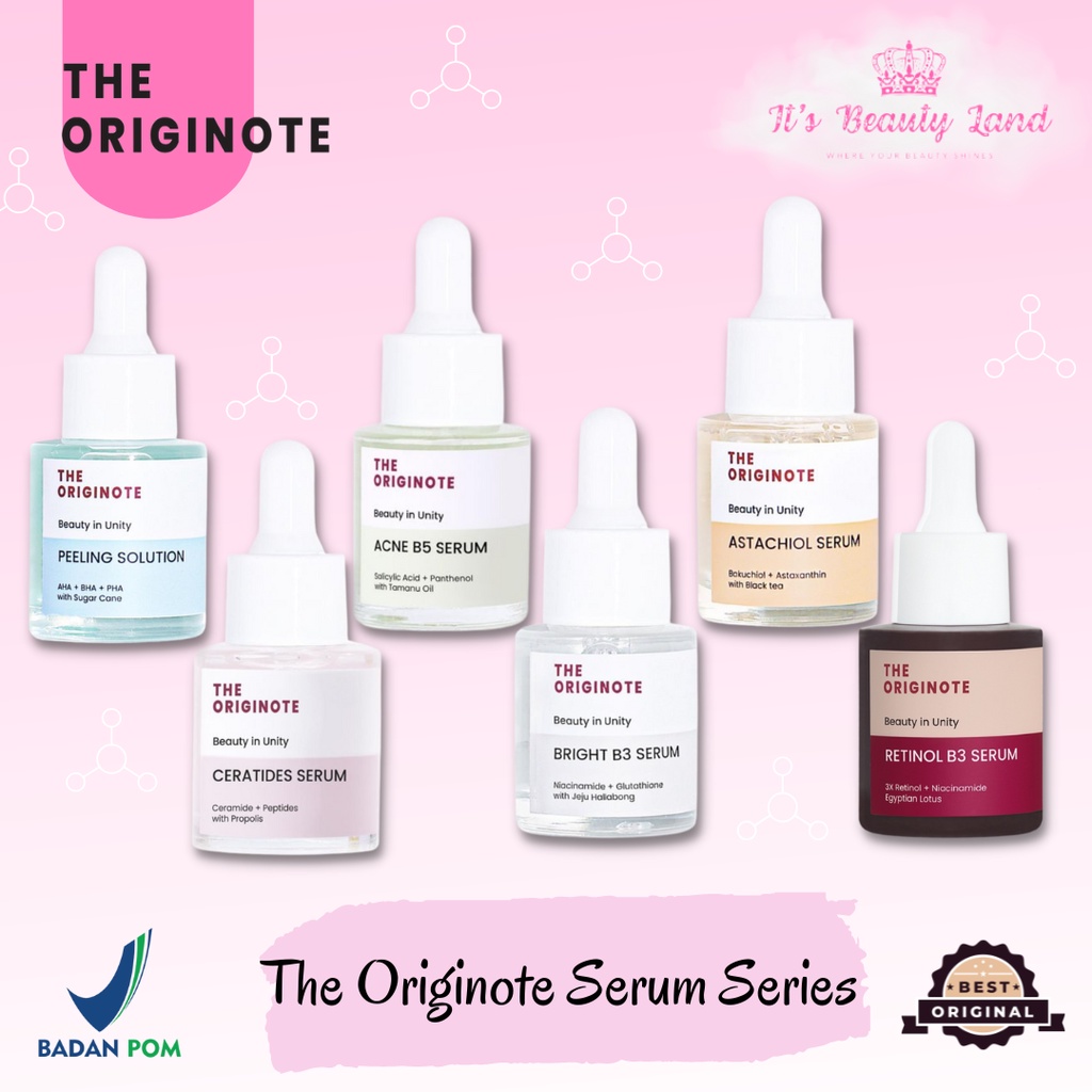 Jual The Originote Serum Series Ml Shopee Indonesia