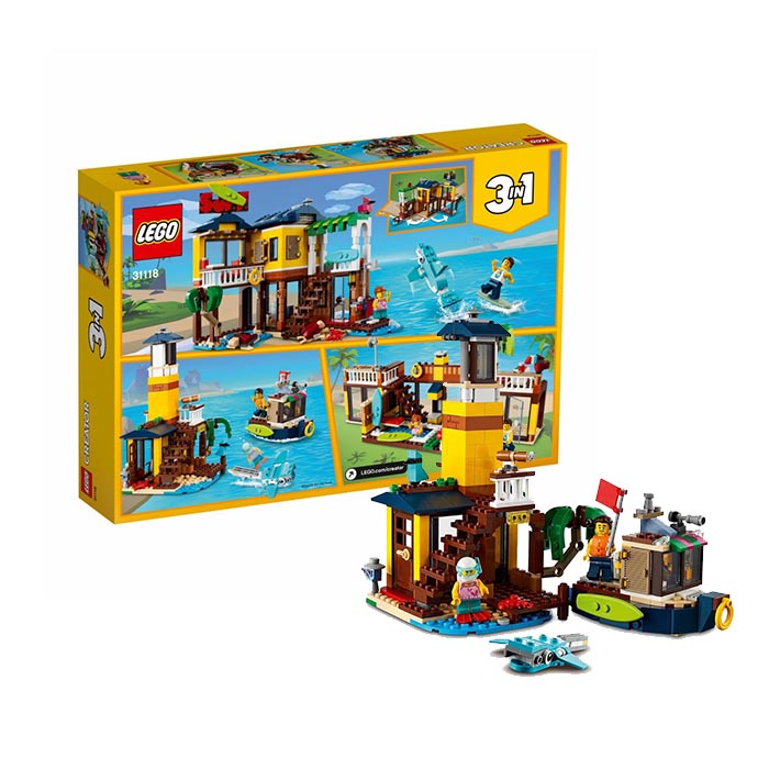 Jual LEGO Creator Surfer Beach House (31118) 3-in-1 Set | Shopee Indonesia