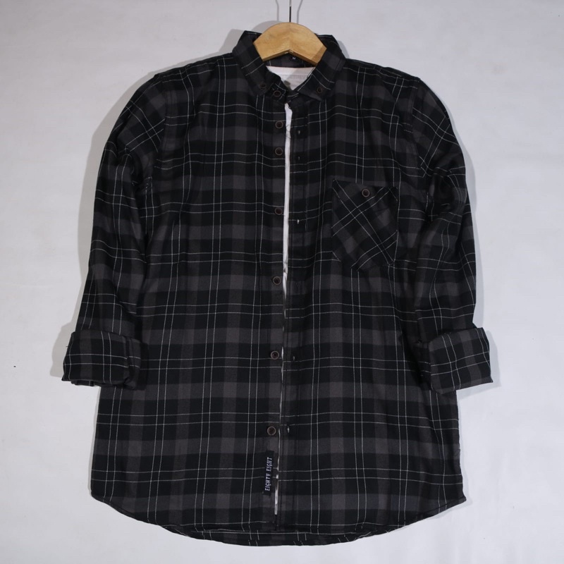 Jual KEMEJA FLANEL PREMIUM UNISEX LENGAN PANJANG / KEMEJA PREMIUM