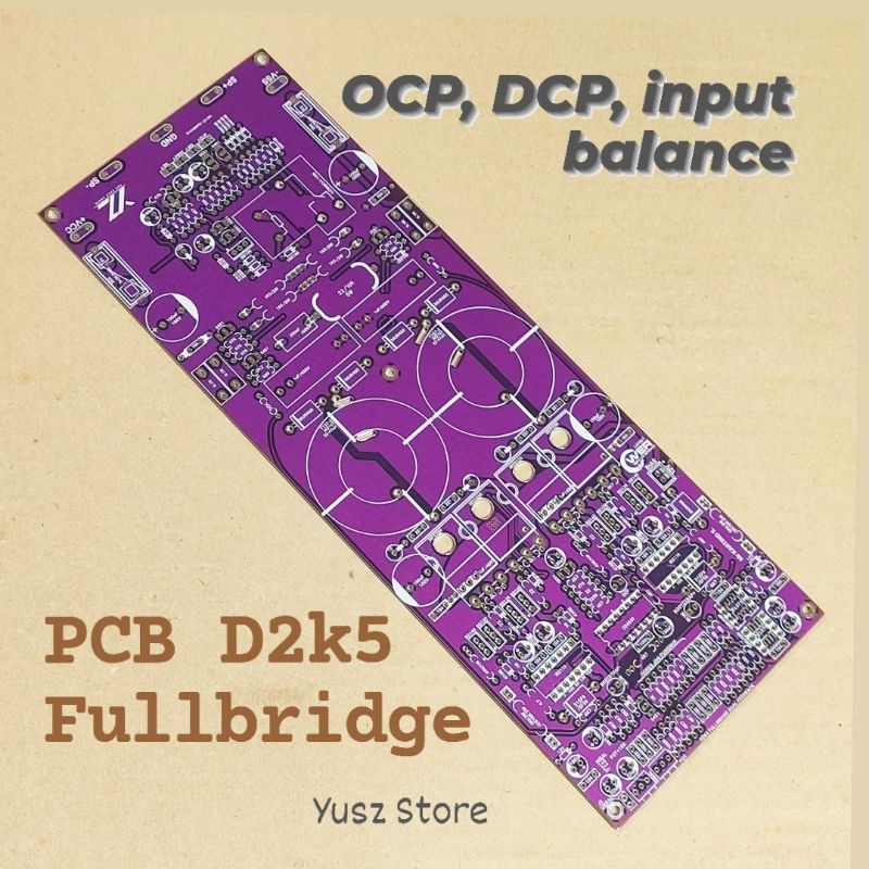 Jual Pcb D K Fullbridge Class D K Power Amplifier Shopee Indonesia