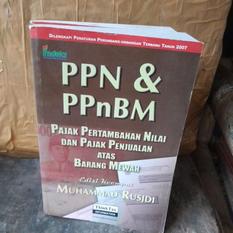 Jual Buku PPN & PPnBM [ Pajak Pertambahan Nilai Dan Pajak Penjualan ...