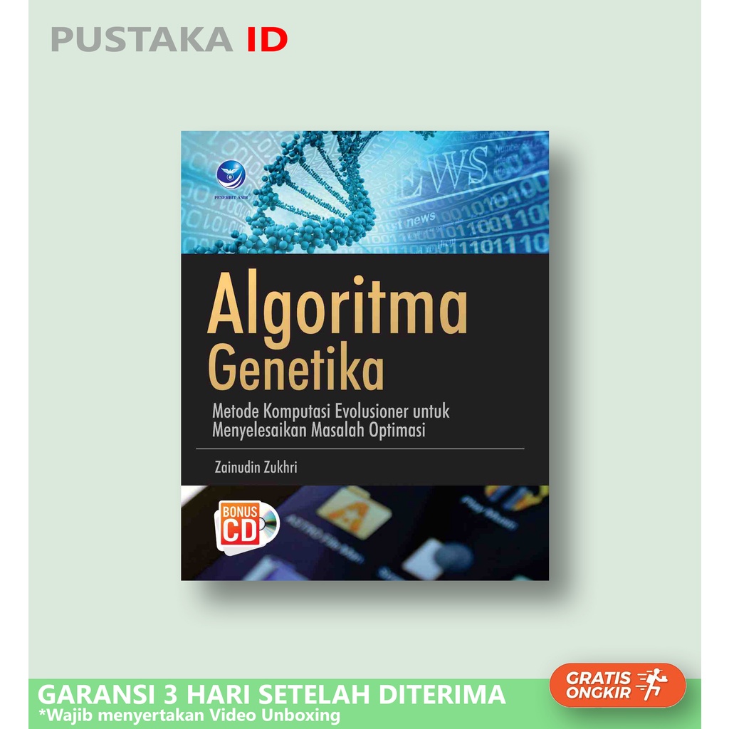 Jual Buku Algoritma Genetika Metode Komputasi Evolusioner Untuk Menyelesaikan Masalah Optimasi 7690