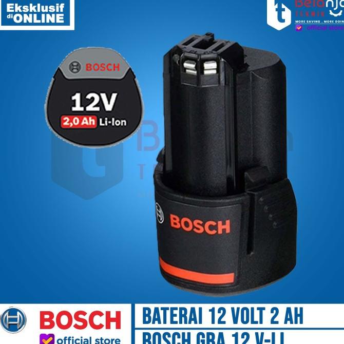 Jual Bosch Batu Baterai V Ah Battery Cordless Lithium Ion GBA V LI Shopee Indonesia