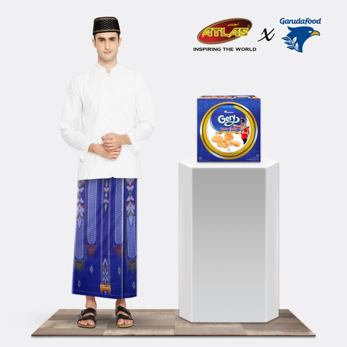 Jual Paket ATLAS Idaman Harmoni dan Hollanda Gery Butter Cookies 450g