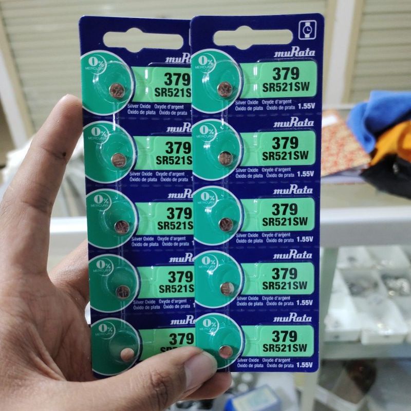 Pila A Bottone MURATA 379 - SR521SW Ex Sony - Foto 9