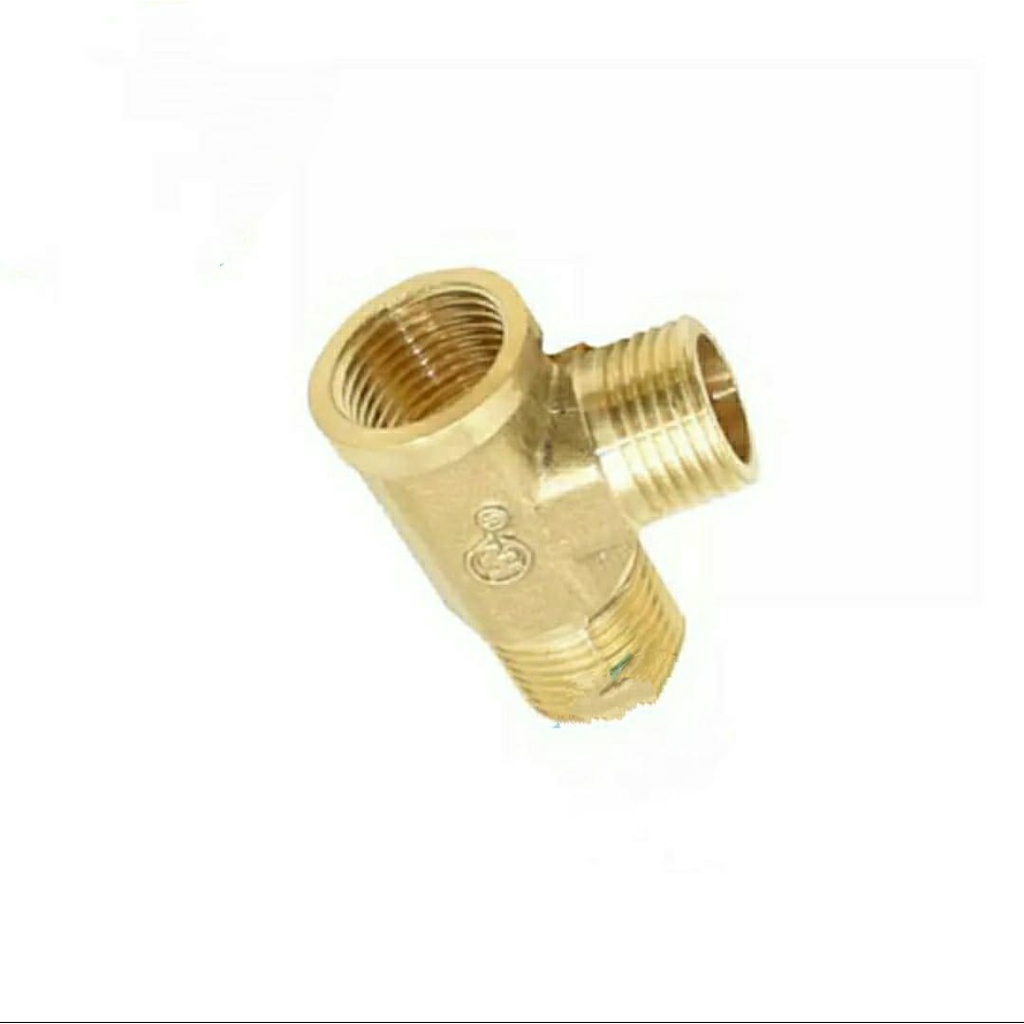 Jual Nepel T Stainless 304 1/2inch TS12/K06 nepel T kran T kuningan ...