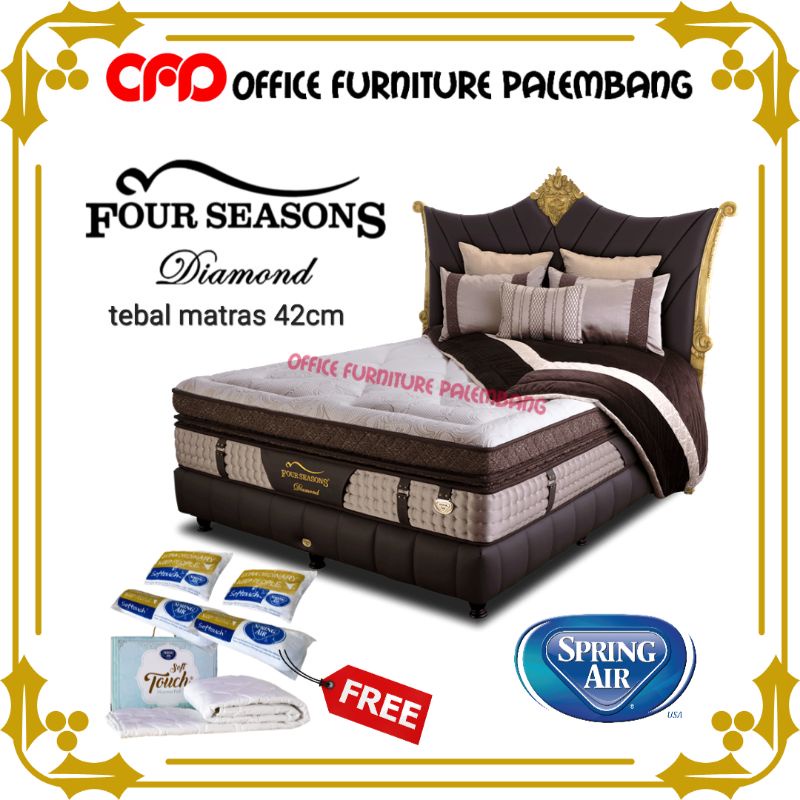 Jual springbed spring air DIAMOND matras kasur spring bed pocket spring ...