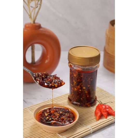 Jual Chili Oil kemasan Botol 140GR | Shopee Indonesia