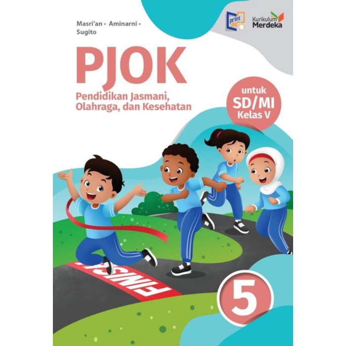 Jual Buku Pelajaran Sd Mi Pjok Kelas Kurikulum Merdeka Shopee