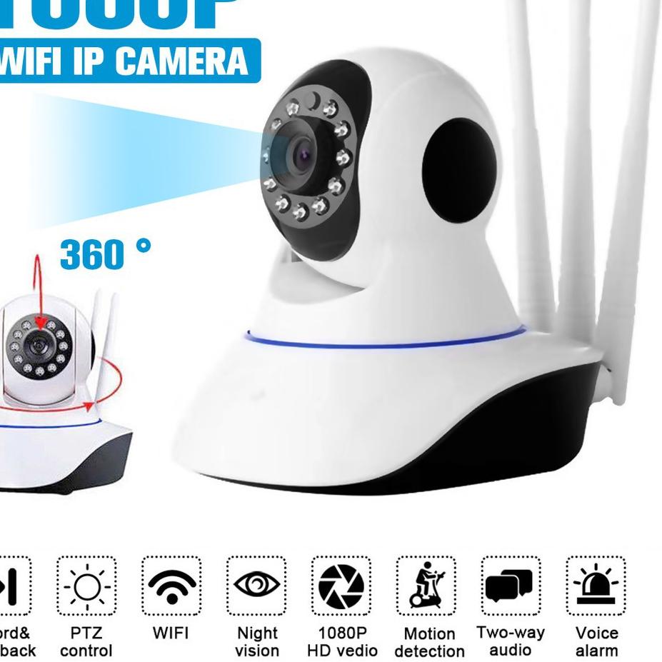 Jual Bagus Dipakai.. IPcam kamera 3 antena APP V380 Super sinyal Kuat