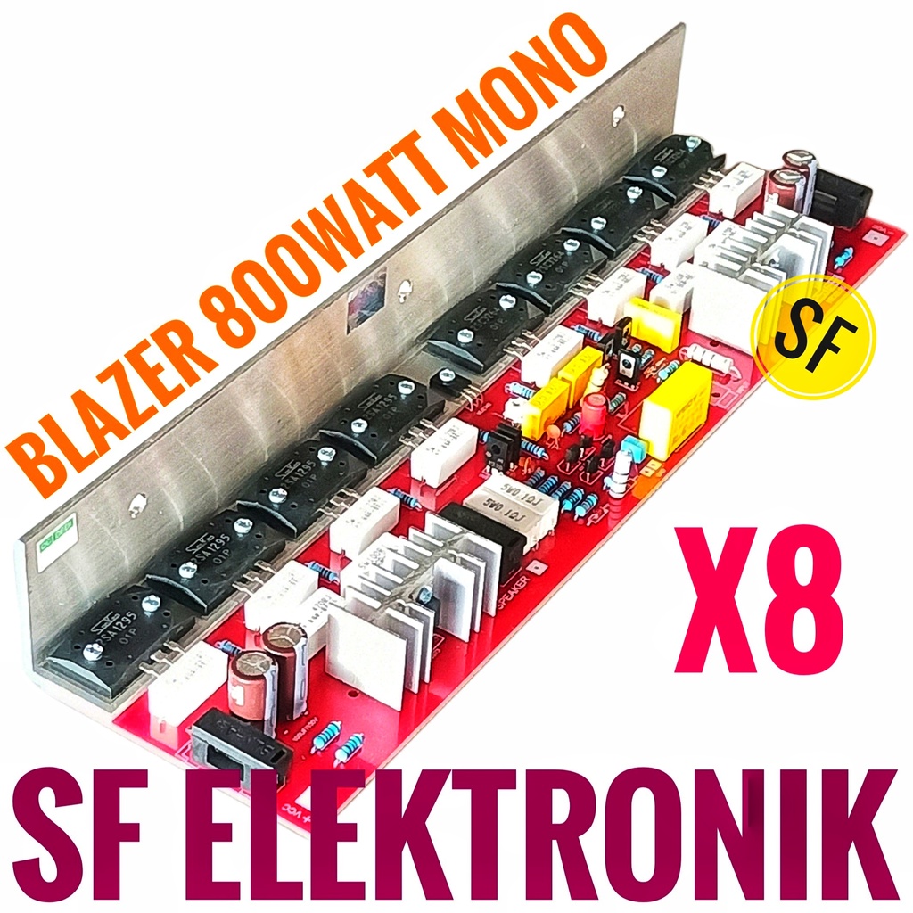Jual Kit Power Amplifier Blazer 800Watt Mono X8 | Shopee Indonesia