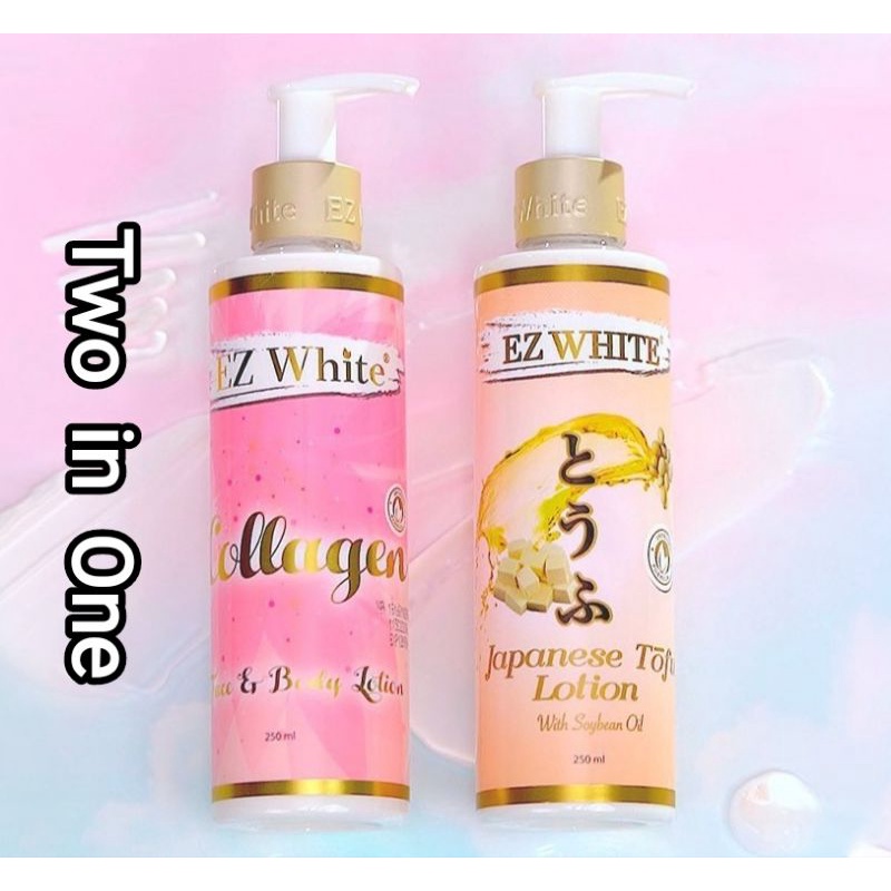 Jual Ez White Handbody Lotion Paket Two In One (Japanese Tofu