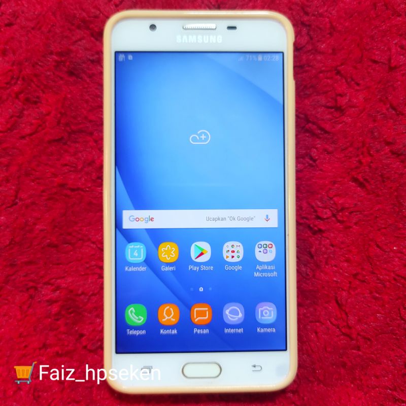 Jual Samsung J7 Prime Ram 3/32 (4G) Handphone Android Second Normal ...