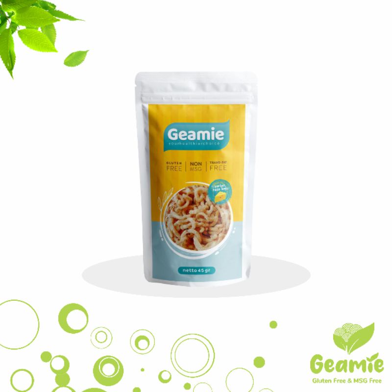 Jual Geamie Snack Kremes Gluten Free & Non MSG 25 gr dan 45gr | Shopee ...