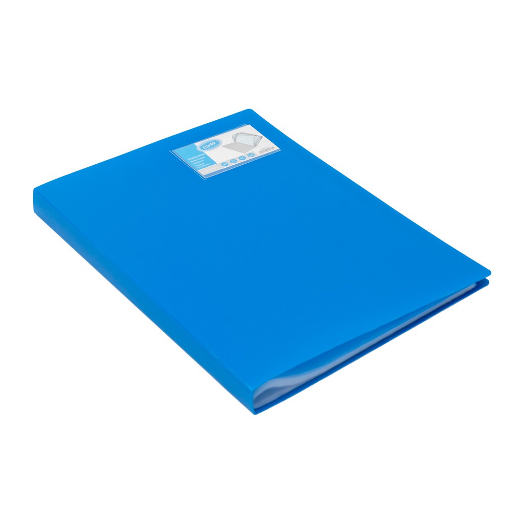 Jual Bantex Map Folder A Biru Isi Clear Holder A