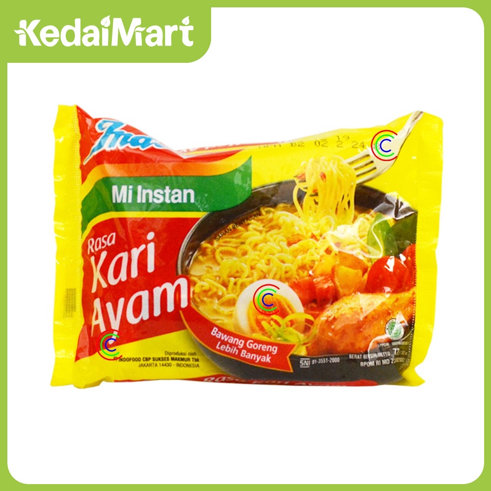 Jual Indomie Mie Instant Rasa Kari Ayam Pcs Shopee Indonesia