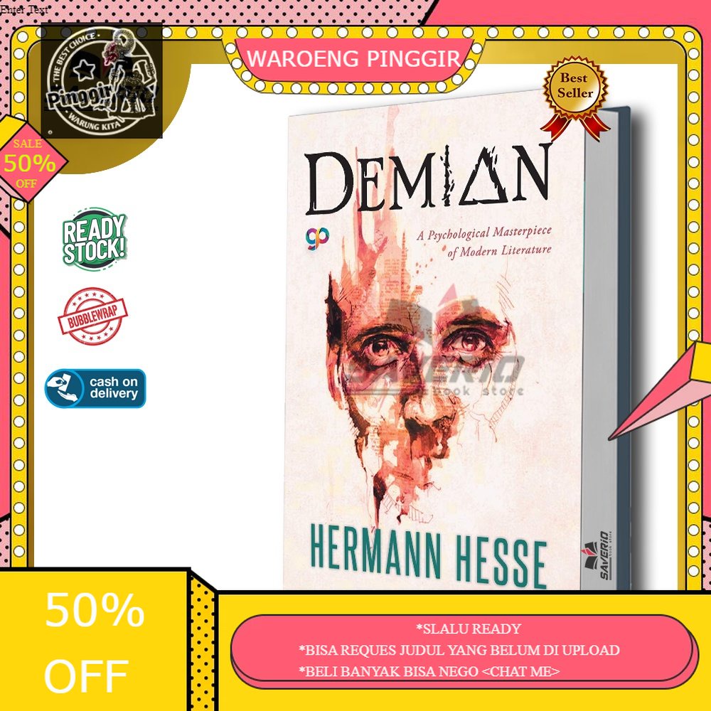 Jual Buku Demian: The Story of Emil Sinclair's Youth by Hermann Hesse ...