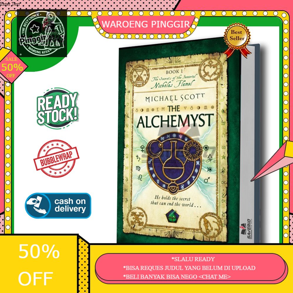Jual Buku THE ALCHEMYST THE SECRETS OF THE IMMORTAL | Shopee Indonesia