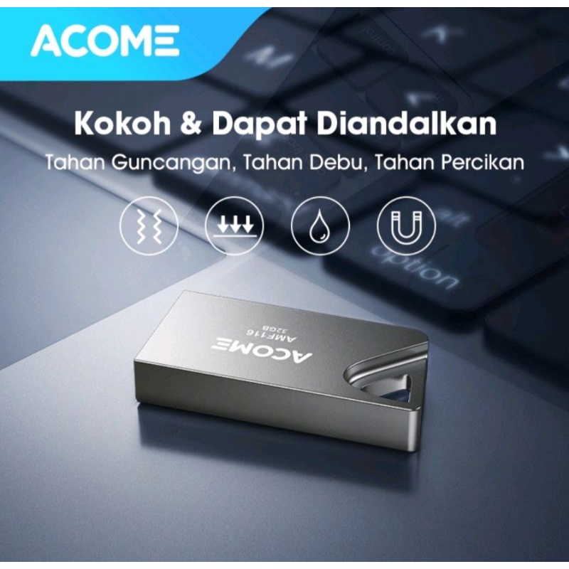 Jual Acome Full Metal High Speed Flashdisk Memory 64GB Garansi Resmi 1 ...
