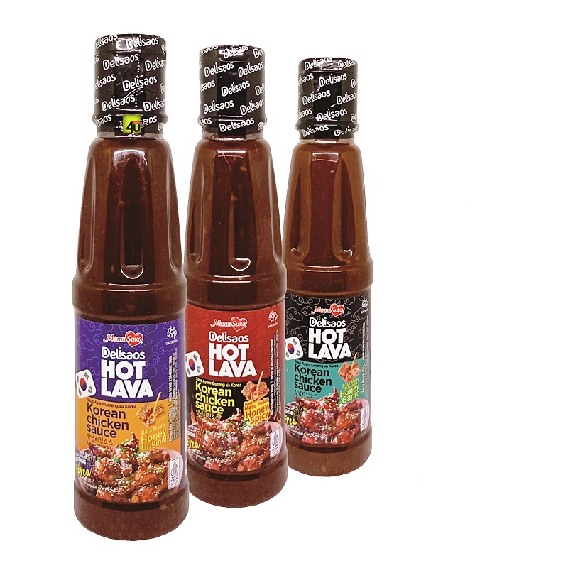 Jual Mamasuka HOT LAVA Korean Honey Chicken Sauce 160 ml Delisaos