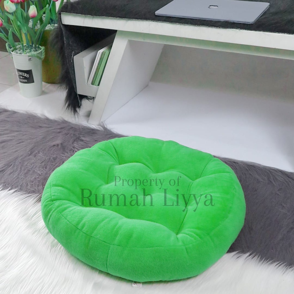 Jual Liyya Cushion Ball Alas Bantal Duduk Bulat Lantai Kursi Sofa ...