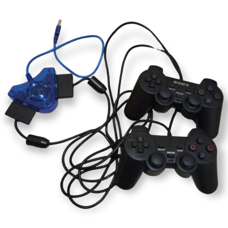 Jual Conventer USB Komputer/Laptop to Playstation PS1/PS2 Joystick Game ...