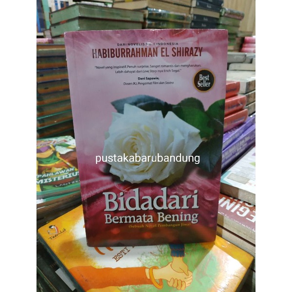 Jual Original Buku Bidadari Bermata Bening Sebuah Novel Inspirasi Pembangun Jiwa By