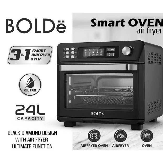 Jual Smart Oven With Air Fryer Digital 24 Liter By BOLDe (Garansi 2 ...