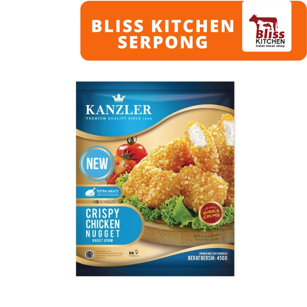 Jual Kanzler Crispy Chicken Nugget Nugget Ayam Naget Ayam Krispi Gr Shopee Indonesia