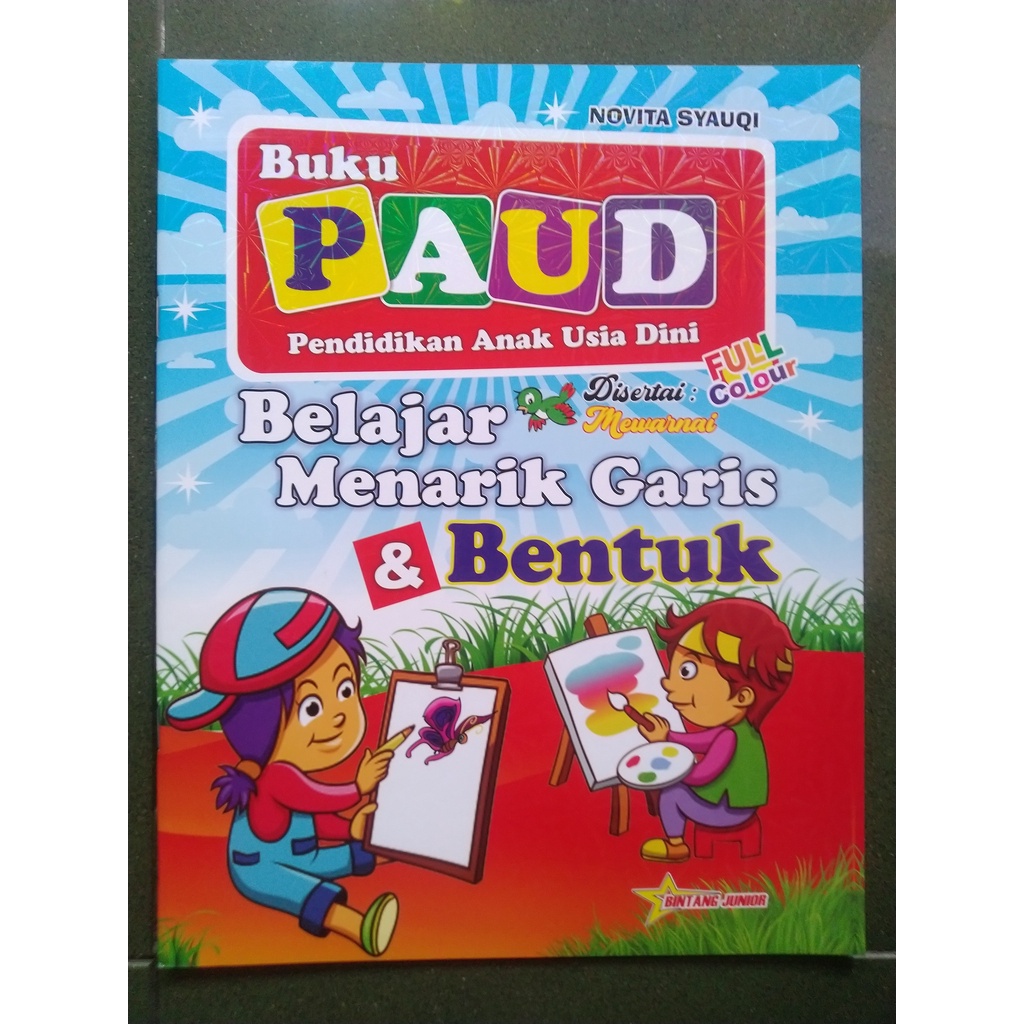 Jual Buku PAUD Belajar Menarik Garis & Bentuk | Shopee Indonesia