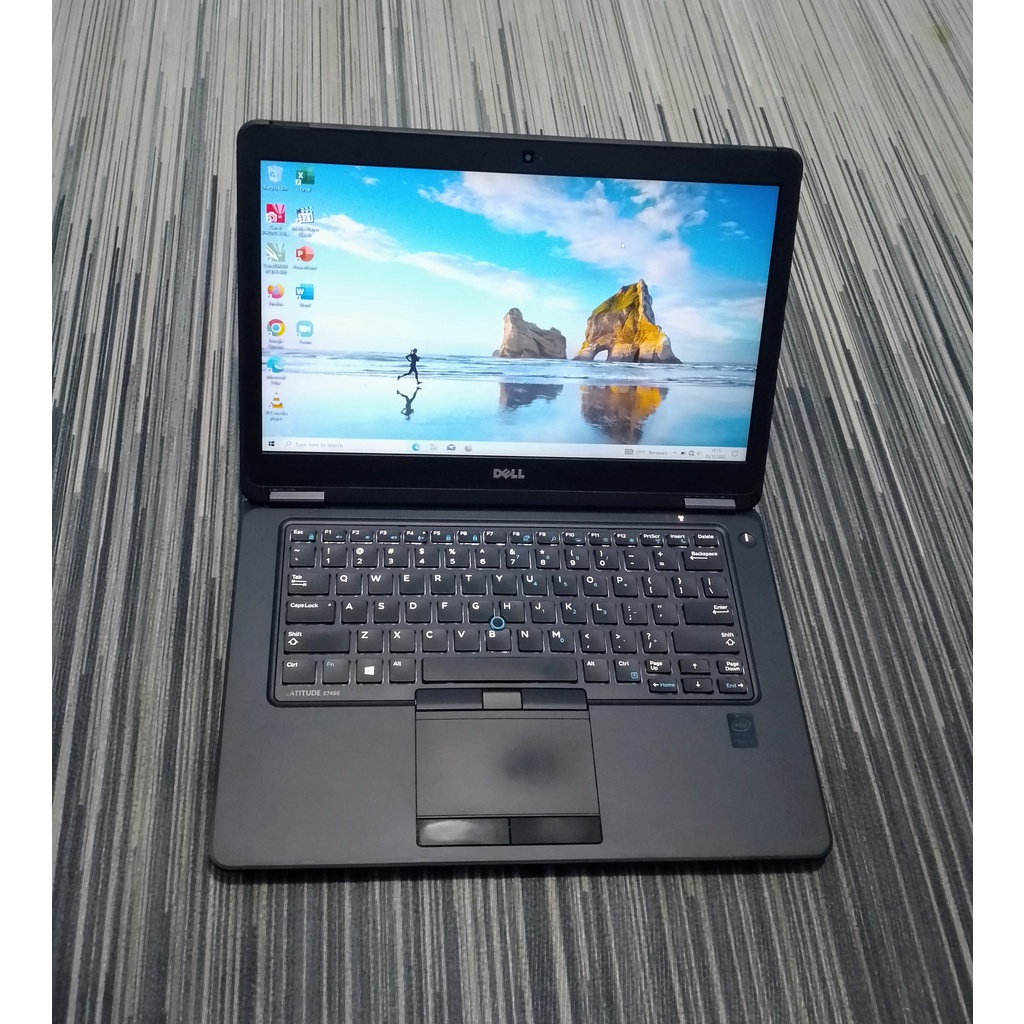 Jual Laptop Dell Latitude E7450 Core I5 Ram 4gb Ssd 128gb Hdd 500gb